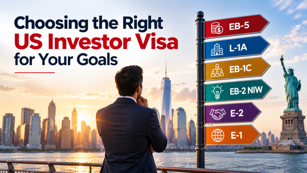 Choosing the Right US Investor Visa for Your Goals